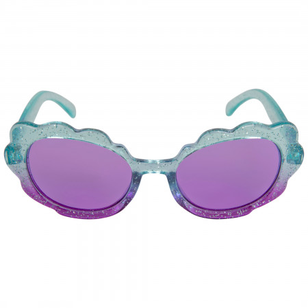 Disney The Little Mermaid Ariel Girls Sunglasses w/ Pom Pom Pouch Set